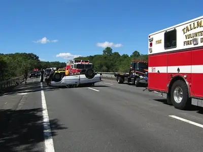 Photo 3 of 5 from Vehicle Rollover Nys Thruway 2010