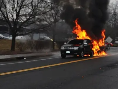 Photo 1 of 4 from Vehicle Fire 2/16/12
