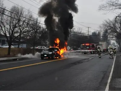 Photo 2 of 4 from Vehicle Fire 2/16/12