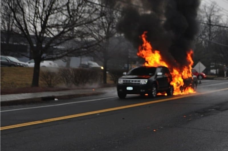 Tallman Fire Department: Fully Involved Car Fire