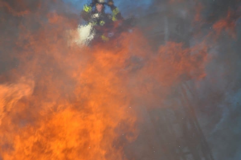 Tallman Responds to First Structure Fire of 2014